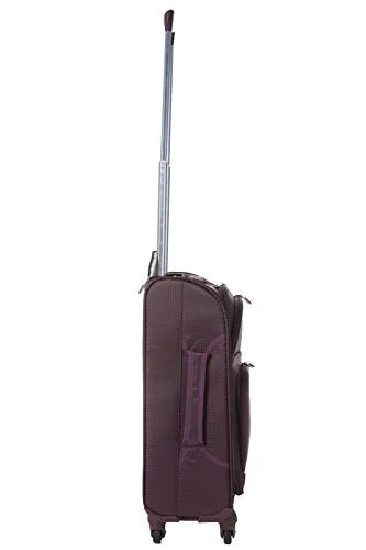 Aerolite 22X14X9" Carry On Max Lightweight Upright Travel Trolley Bags Luggage Suitcase, 4 Wheel