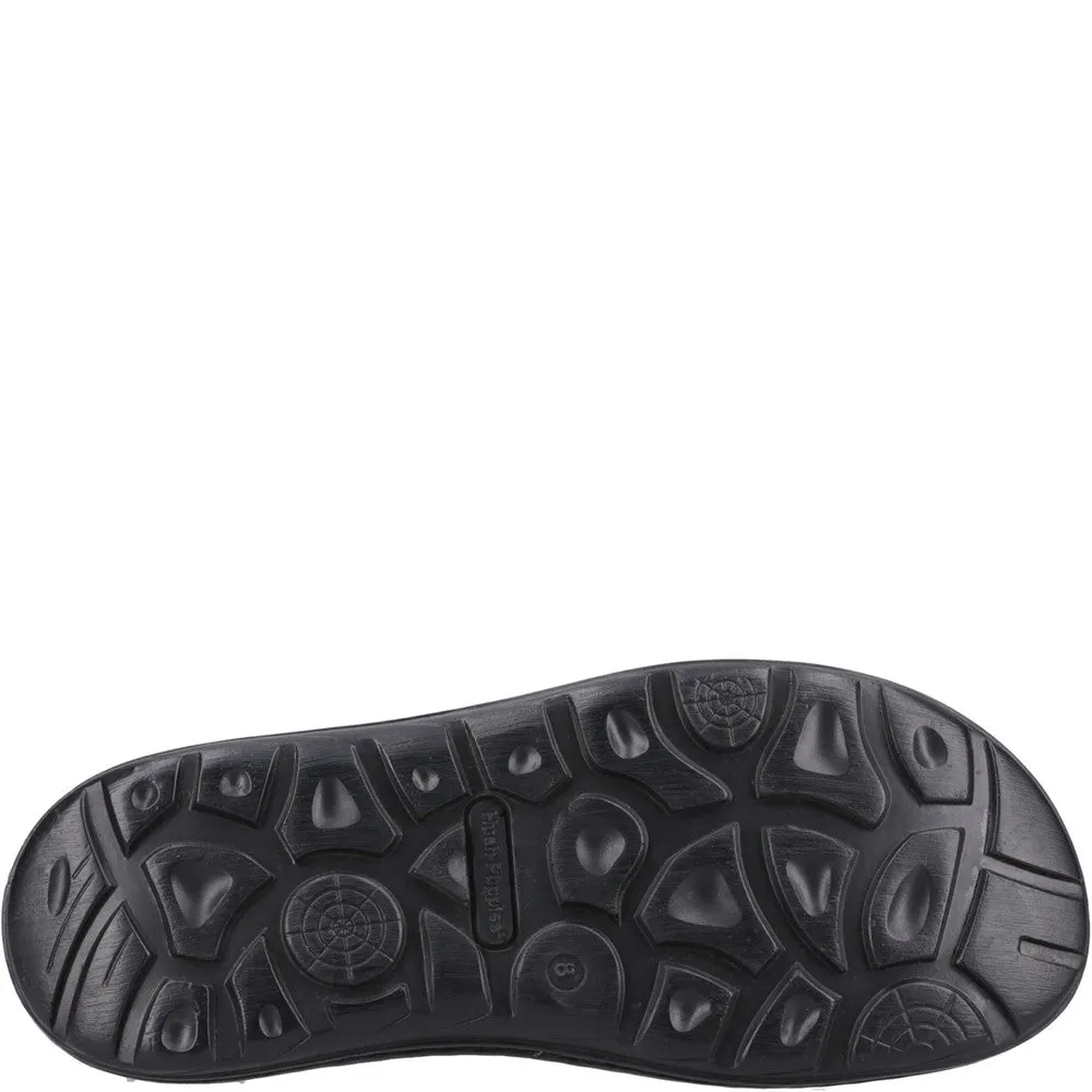 Black Alan Toepost Sandals