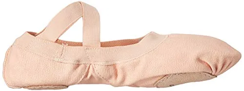 Bloch girls Girl's Pro Elastic dance shoes, Pink, 13 Wide Little Kid US