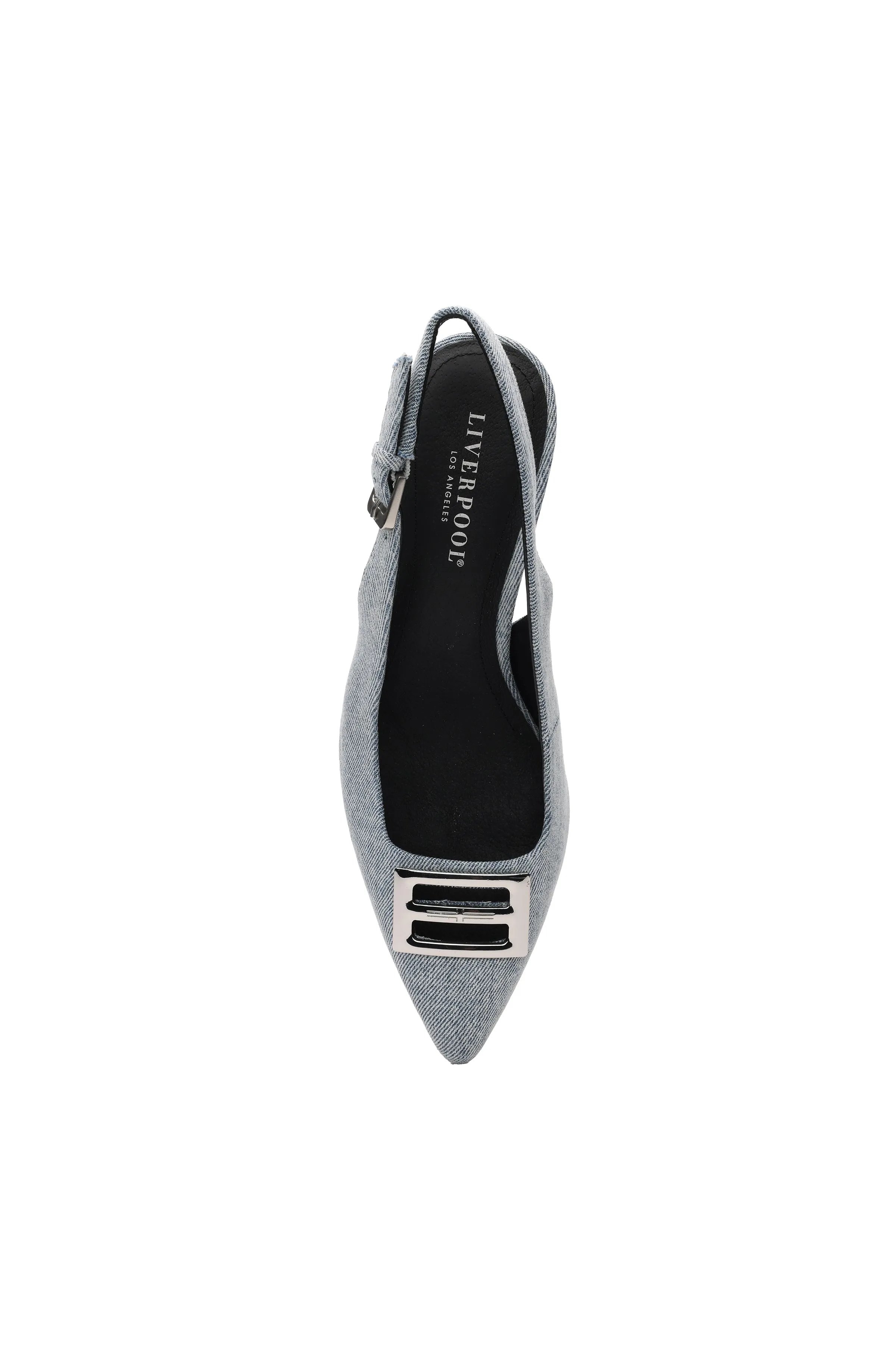 BLOOMINGTON SLINGBACK HEELS WITH LOGO