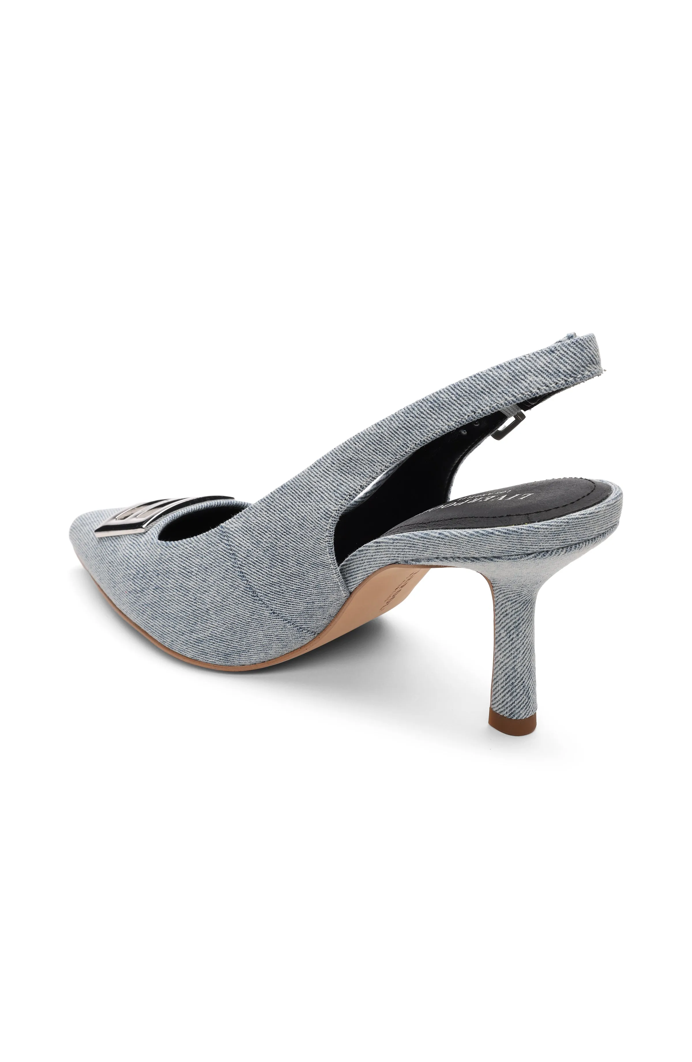 BLOOMINGTON SLINGBACK HEELS WITH LOGO