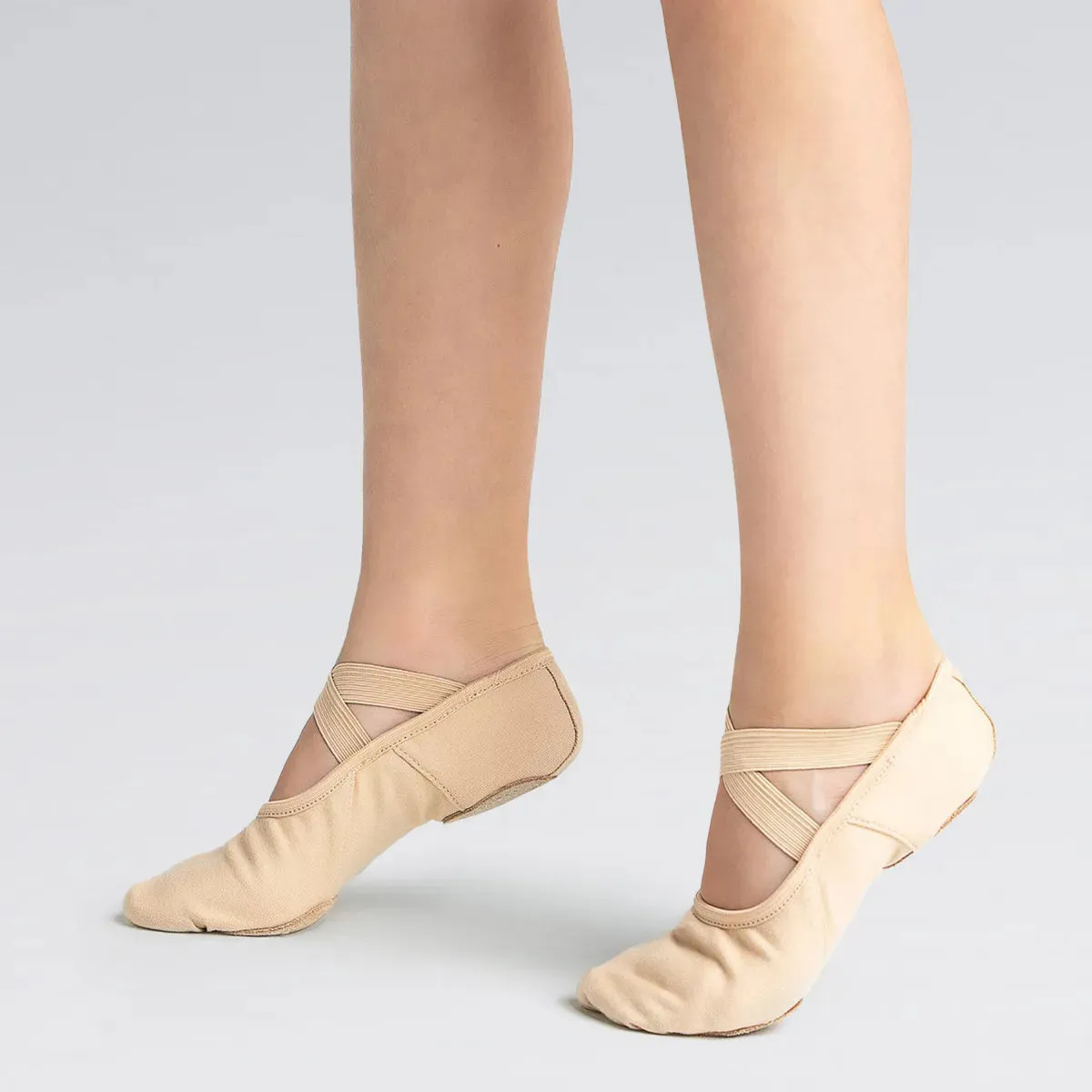 Capezio 2037 Hanami Canvas Stretch Split Sole Ballet Shoes