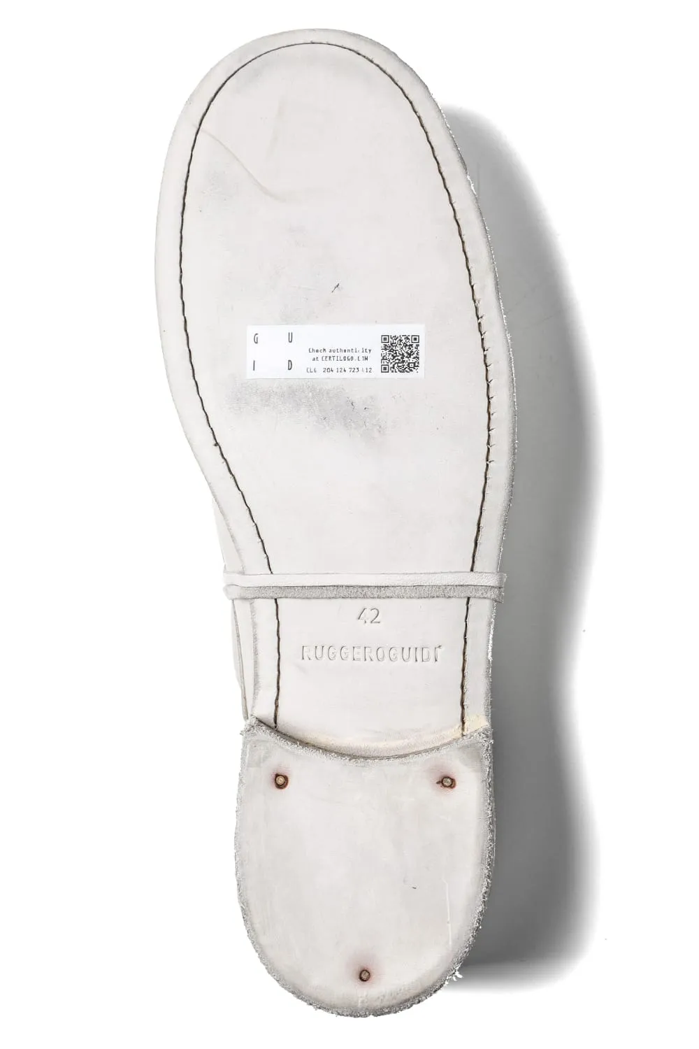Classic Derby Shoes Laced Up Single Sole - Horse Full Grain - 992X CO156T