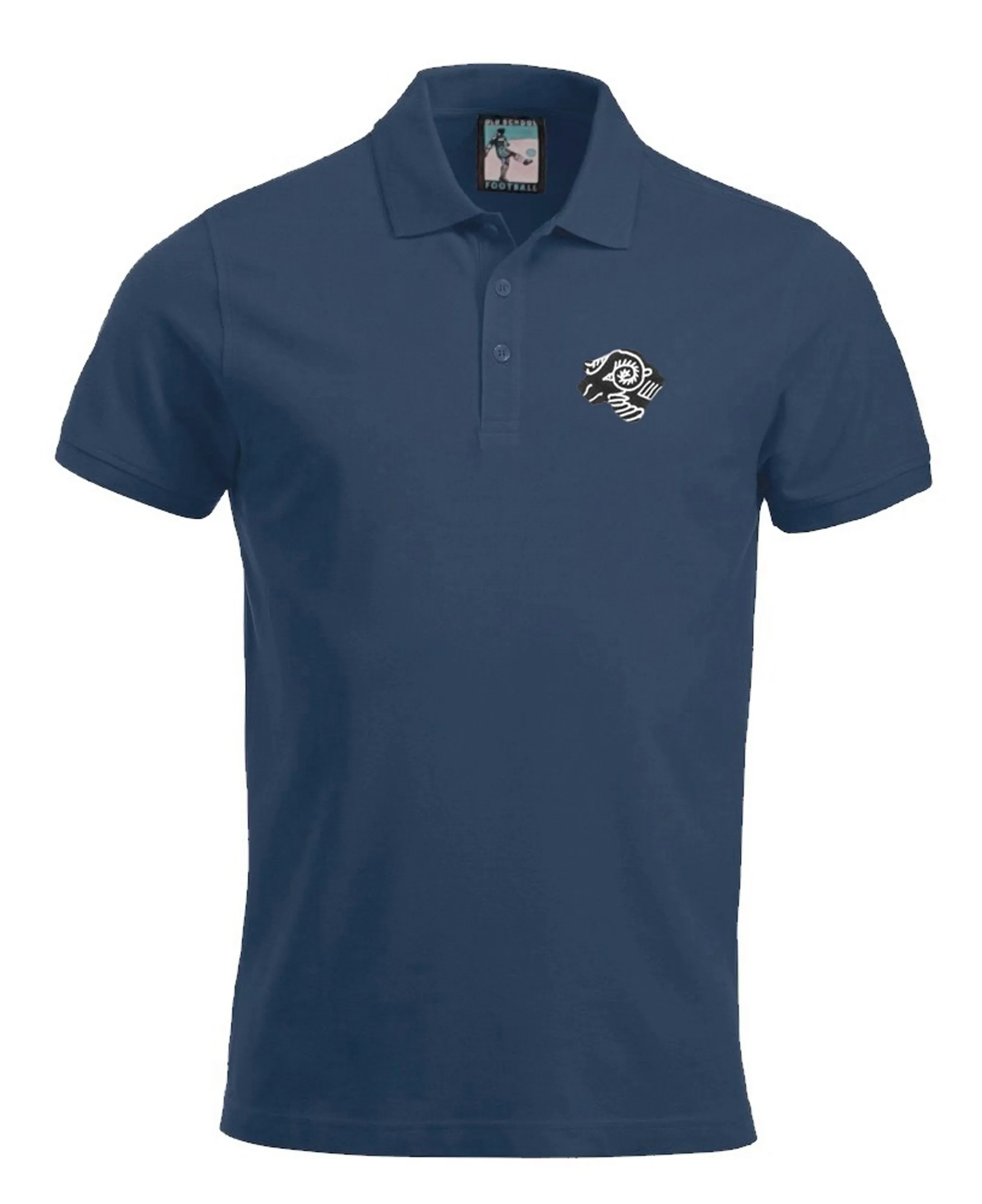 Derby County Retro Football Polo Shirt 1970s