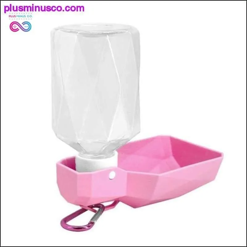 Dog Travel Water Bottle Dispenser Foldable Plastic Dog Cat
