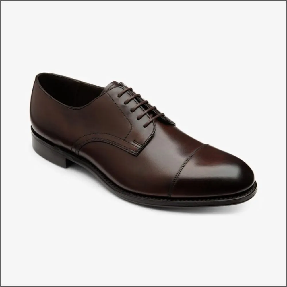 Loake Petergate Scorched Walnut Shoe F Fit@