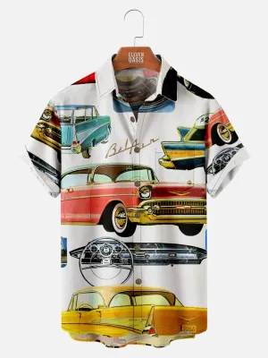 Men's Love for Chevrolet Bel Air Short Sleeve Shirt