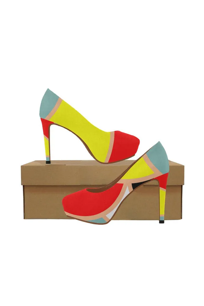 Multi-Colored Menagerie Women's High Heels