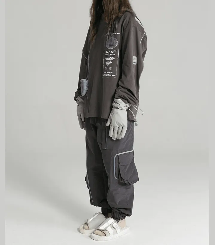Multi-pocket loose tooling closing beam pants