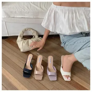 On Slide Elegant Mule Sandals