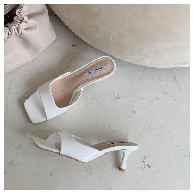 On Slide Elegant Mule Sandals