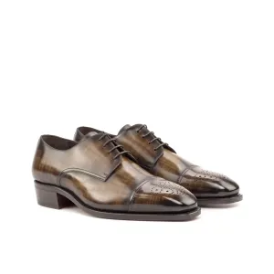Papiro Patina Leather Derby Shoes