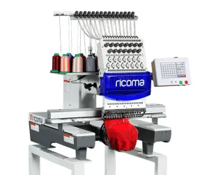 Ricoma Single Head Commercial Embroidery Machine - RCM-1501TC