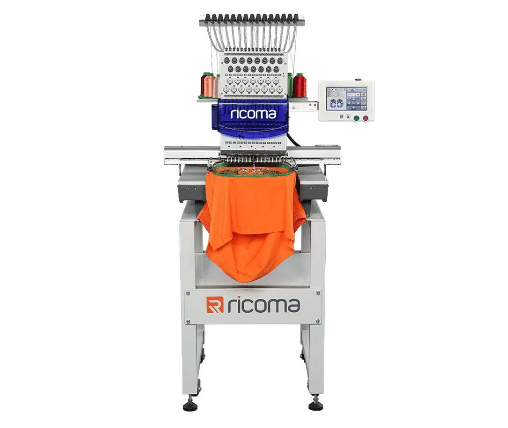 Ricoma Single Head Commercial Embroidery Machine - RCM-1501TC