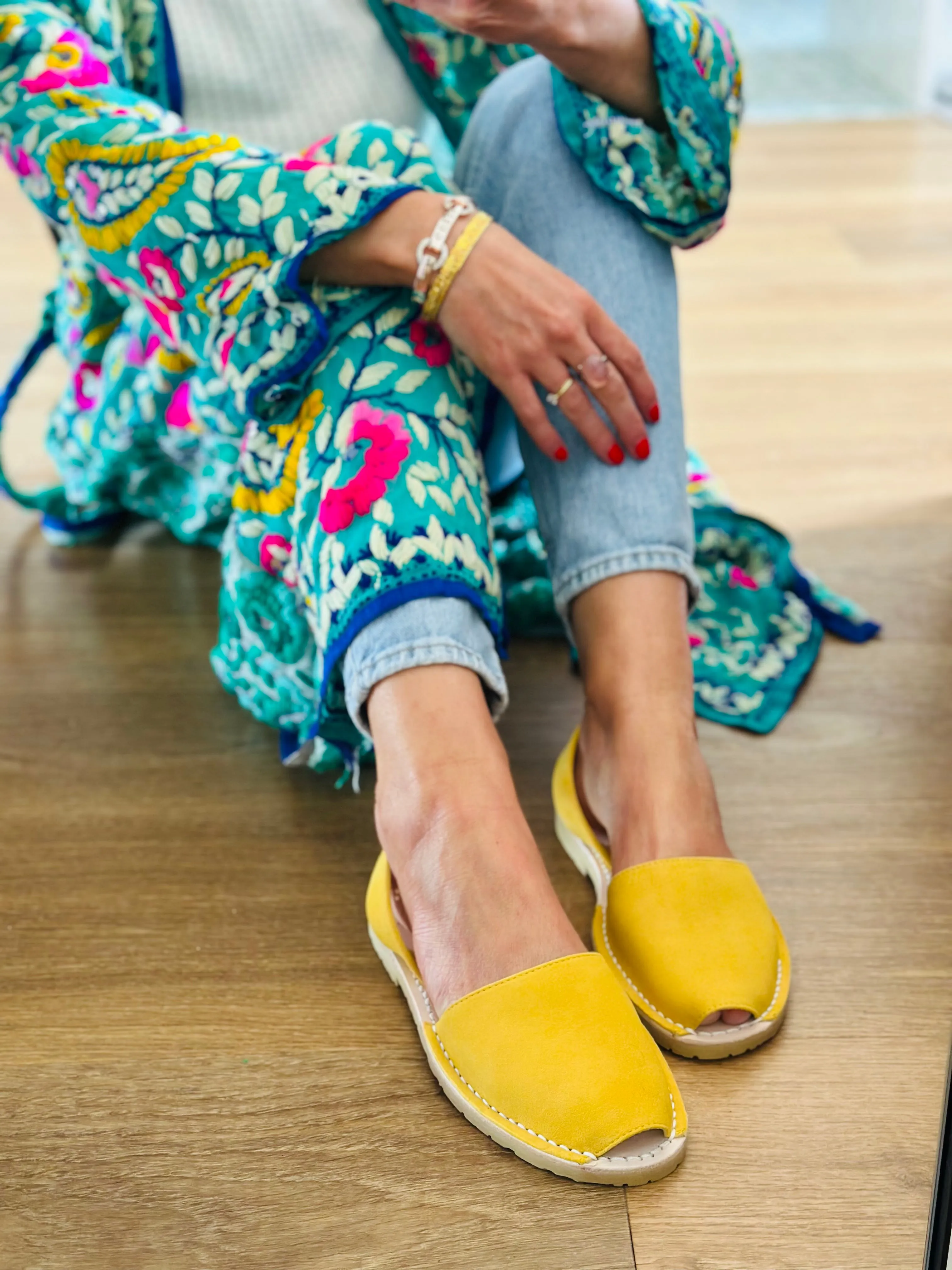 Saffron Yellow Avarcas