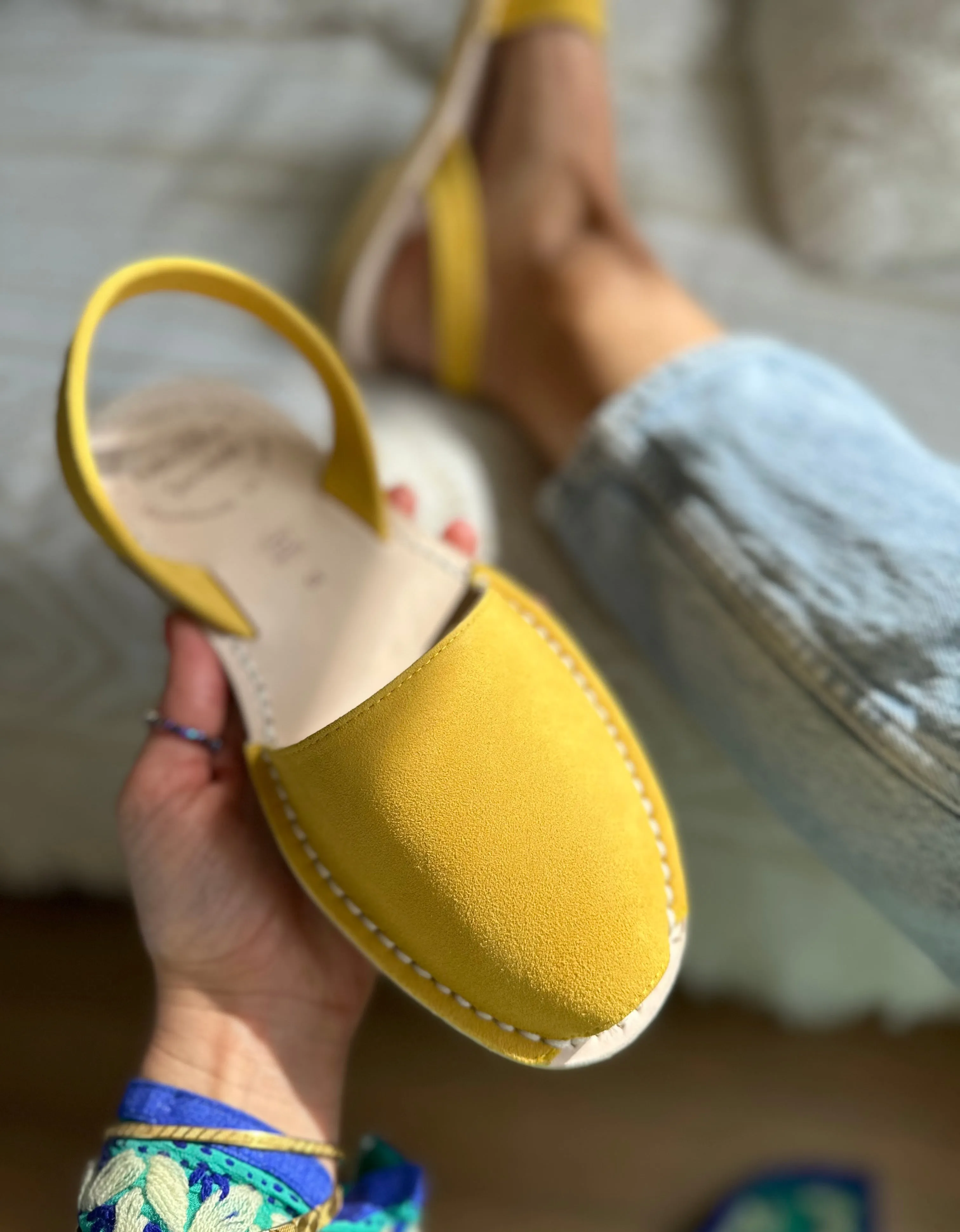 Saffron Yellow Avarcas