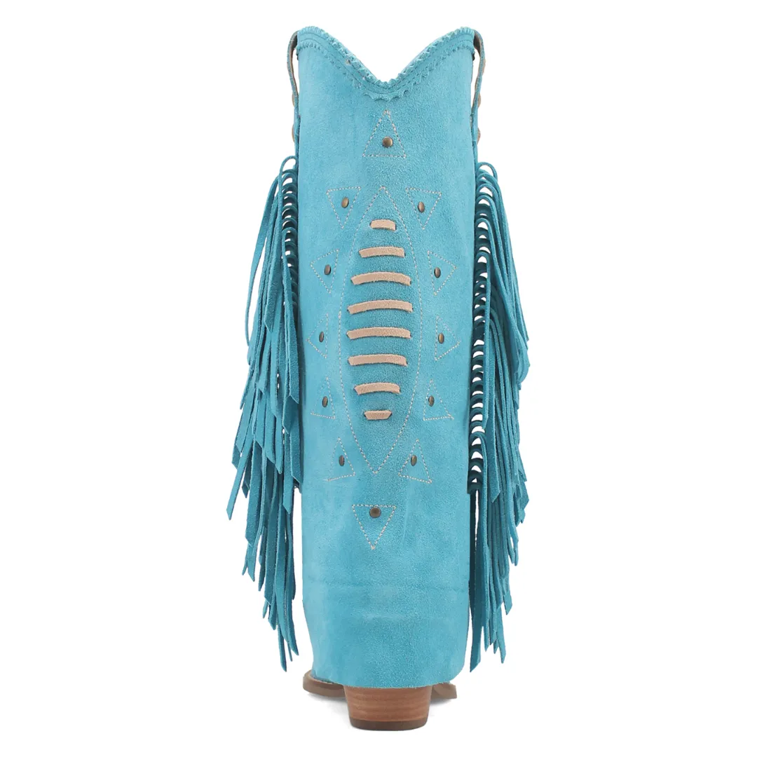 Spirit Trail Leather Boot - Blue/Blue - DI199-BL