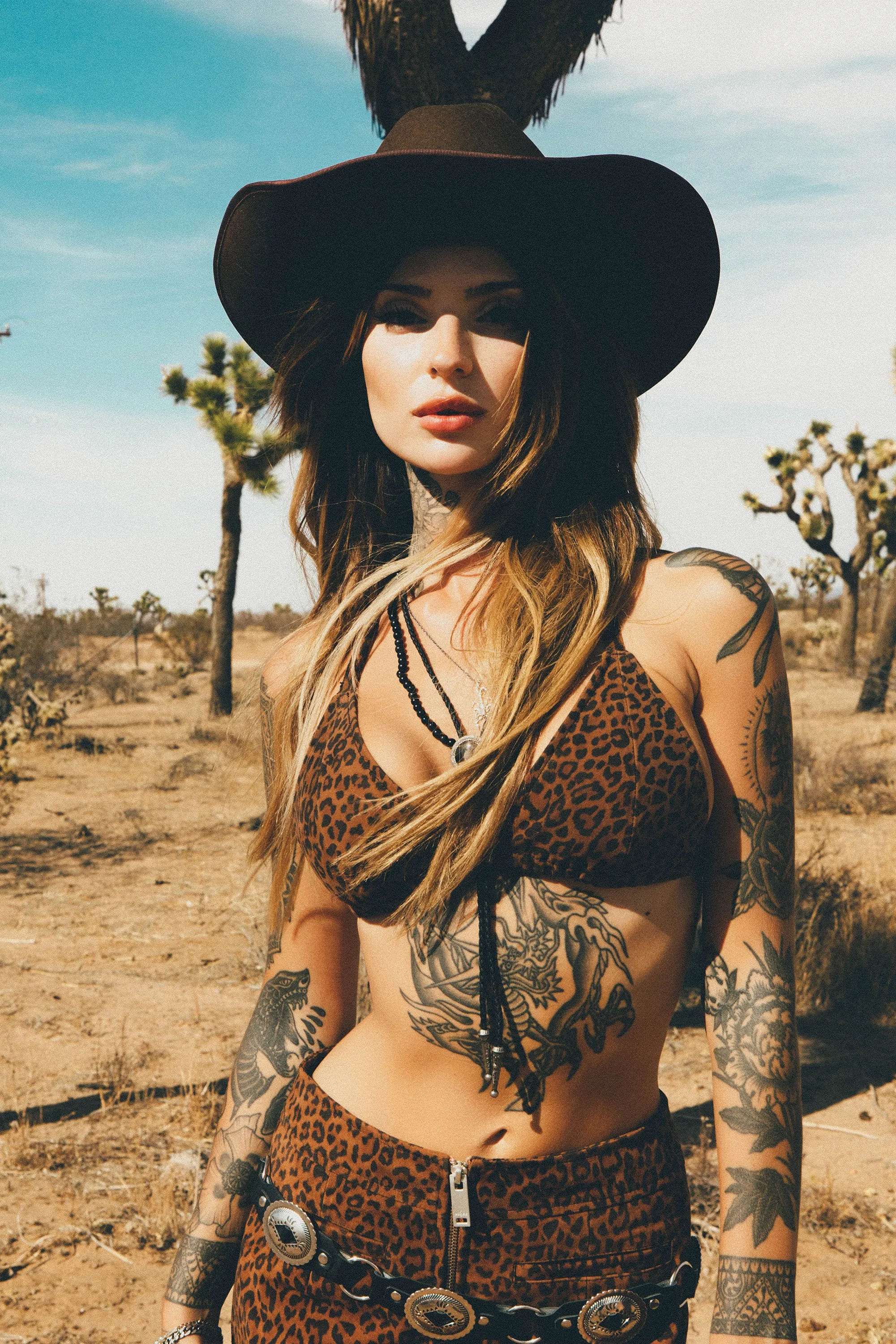 Suede Bra | Leopard SUEDE