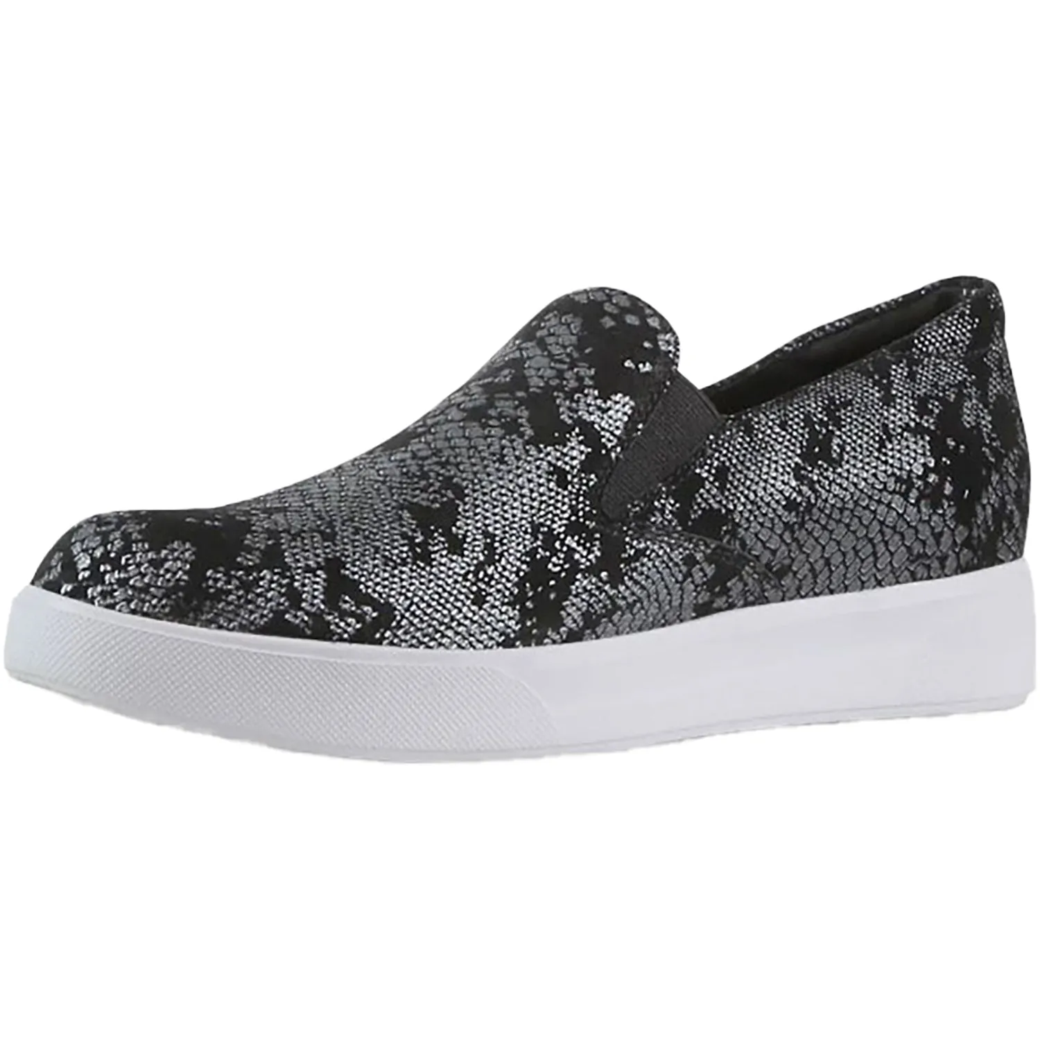 Women's Munro Lennox Black Snake Print Leather